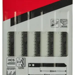 Top-Angebot Makita Accessoires A-85824 Decoupeerzaagblad NO10S 5 stuks
