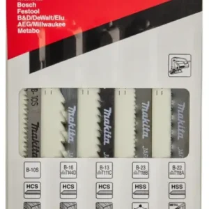 Direkt Vom Hersteller Makita Zubehör A-86898 Stichsägeblatt-Set. Ausgewählt 5 Stück