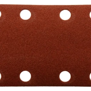 Zertifiziert Makita Zubehör P-42204 Schleifblatt 80x133 mm Körnung 120 ROT 10 Stück.