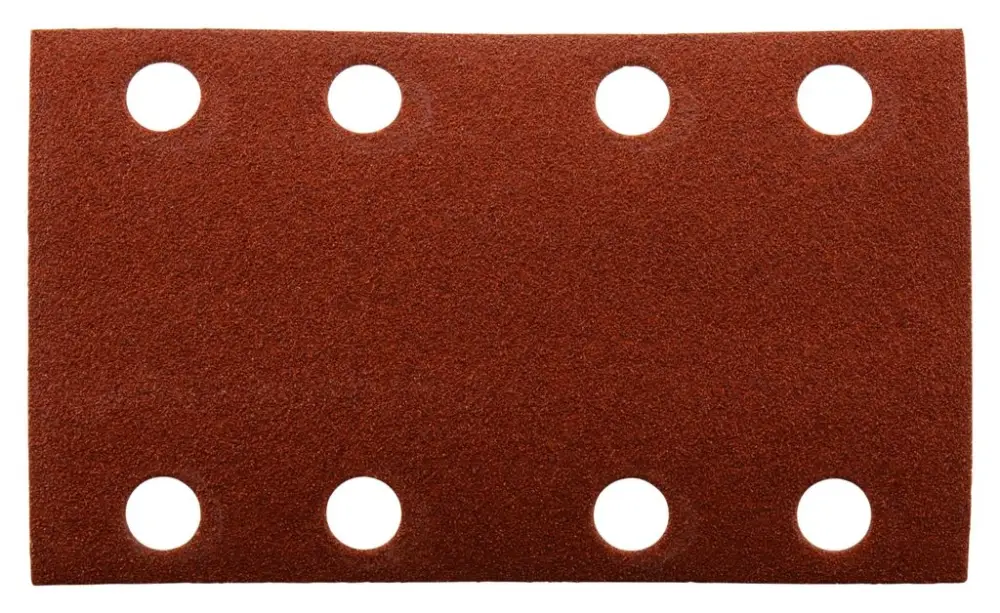 Zertifiziert Makita Zubehör P-42204 Schleifblatt 80x133 mm Körnung 120 ROT 10 Stück.