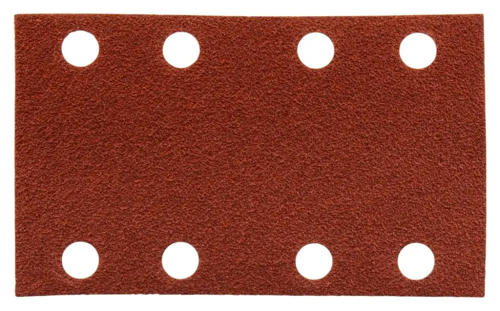 Zertifiziert Makita Zubehör P-42195 Schleifblatt 80x133 mm Körnung 80 ROT 10 Stk.