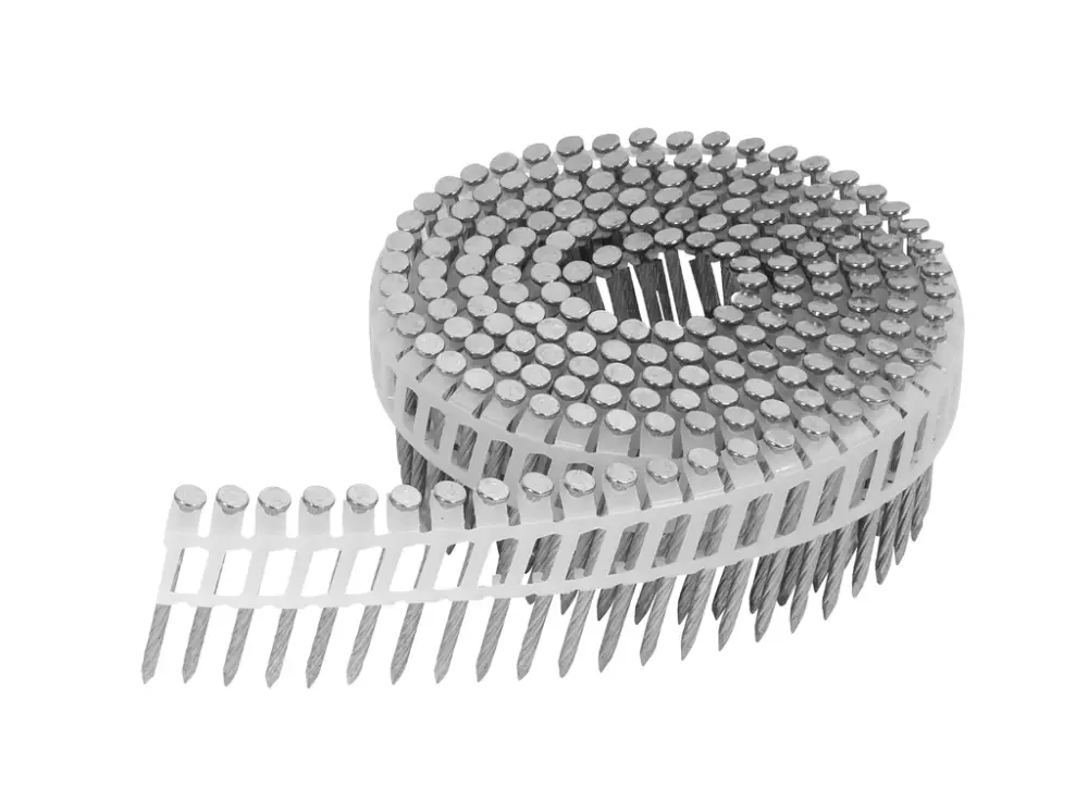 Geprüft Makita Zubehör F-33713 Coilnagel Holz auf Stahl geschraubt verzinkt 2,52 x 32 mm für makita AN610 Bautacker
