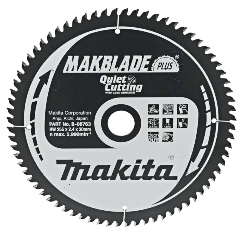Makita Zubehör B-08763 HM-Sägeblatt Leise Bestpreis