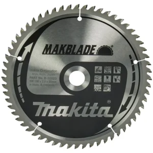 Echt Makita Zubehör B-32823 HM-Sägeblatt Holz 190 x 20 x 60T