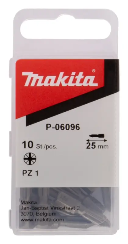 Top-Preis Makita Accessoires P-06096 Schroefbit PZ1x25 10 st.