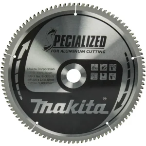 Top-Seller Makita Accessoires B-33358 HM-zaagblad Spec. Aluminium 305 x 30 x 100T