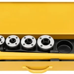 Geprüft Rems 520009 Eva Set M 20-25-32-40(M x 1,5) Ferro da taglio manuale con teste di taglio a cambio rapido