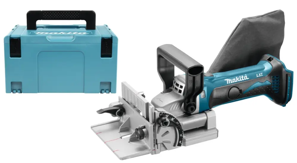 Makita DPJ180ZJ cortadora de solapas 18 voltios sin pilas ni cargador Jetzt Kaufen
