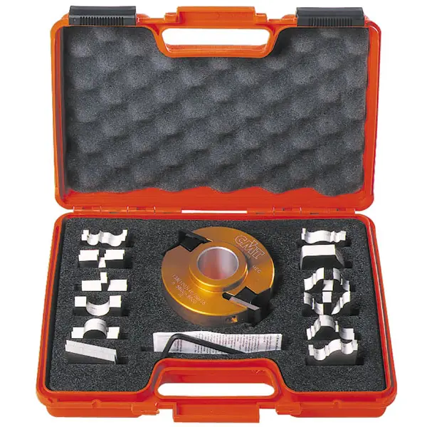 CMT 692.013.04 Profilmesserkopf ohne Begrenzung 120x50x40 mm ALU MEC + 13 Messer Highlight