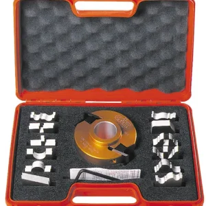 Neue Ware CMT 692.013.08 Profilmesserkopf ohne Begrenzung 120x50x40 mm ALU MEC + 13 Messer