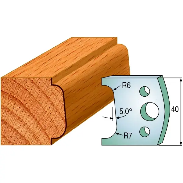 Rabatt CMT 690.002 Profilmesserpaar Höhe 40 mm Nummer 2