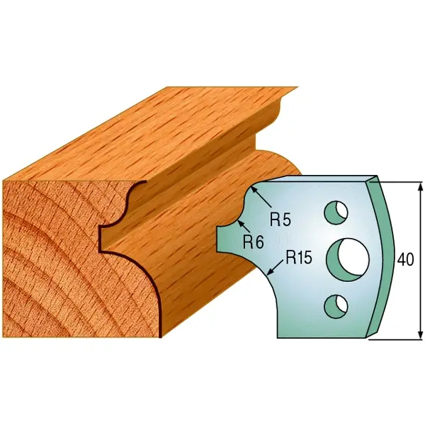Garantierte Lieferung CMT 690.011 Profilmesserpaar Höhe 40 mm Nummer 11