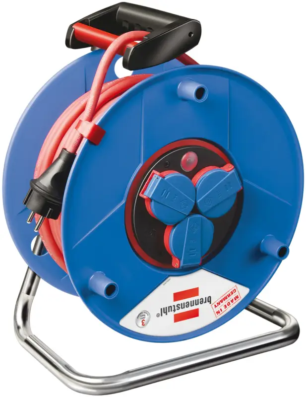 Brennenstuhl 1218900 Garant bretec Zwijacz kabla 25m H07RN-F 3G1,5 IP44 dla placów budowy Knallerangebot