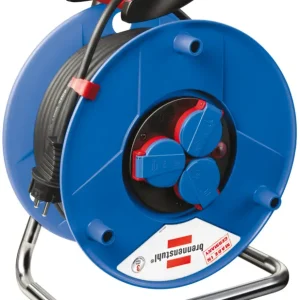 Brennenstuhl 1233120 Garant cable reel 40m H07RN-F 3G2,5 IP44 for jobsites Highlight
