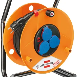 Brennenstuhl 1318930 Brobusta Kabeltrommel 40m H07RN-F 3G1,5 IP44 für Baustellen Preis Gesenkt