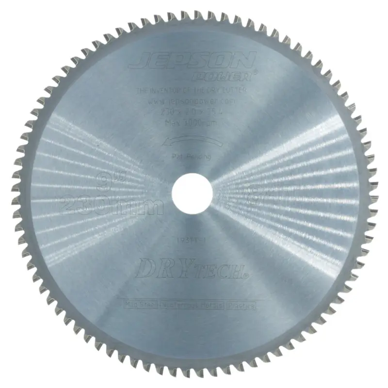 Neuheit Jepson 72123084 Drytech HM Cirkelzaagblad Ø 230 x 25,4 x 2,0 mm 84T voor plaatstaal