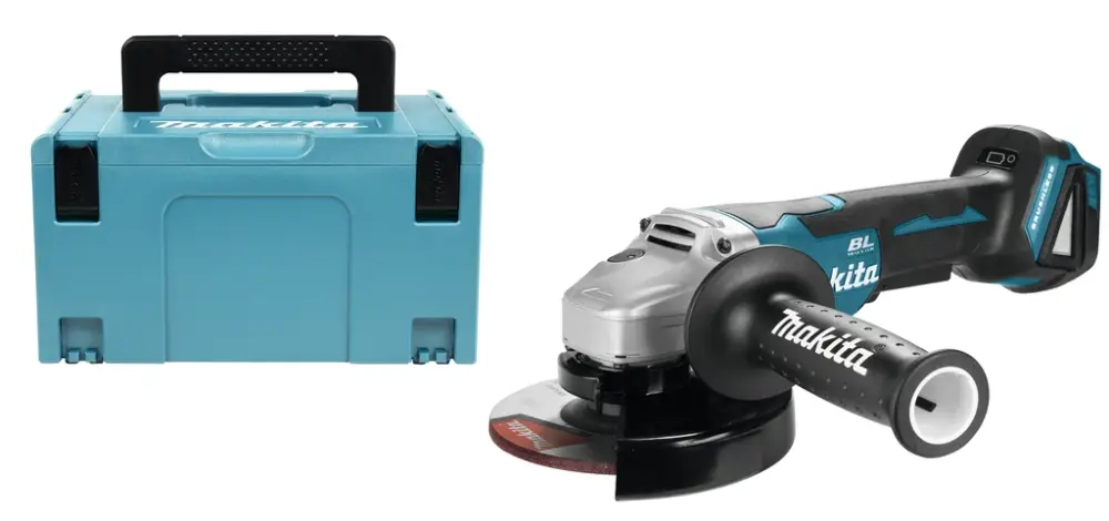 Markenprodukt Makita DGA505ZJ 18V Body Haakse slijper 125 mm in M-Box
