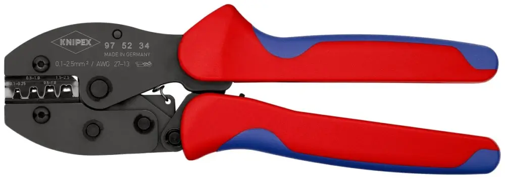 Knipex 97 52 35 SB 97 52 35 SB Crimphebelzange i.s. offener Stecker Expressversand