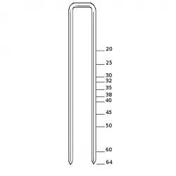 Echt Haubold Befestigung 574985 KG700-60 CRVS Niet 60 Inox A2 mm 5.400 Stück