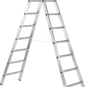 Letzte Chance ZARGES Stufen Stehleiter R13step B - 2x8 Stufen