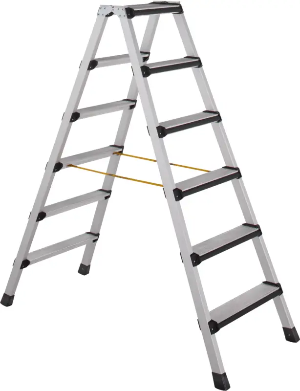 Markenprodukt ZARGES Stufen Stehleiter Comfortstep B - 2x6 Stufen