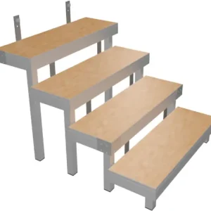 Angebot Bütec Bühnentreppe Alu 1-stufig Indoor