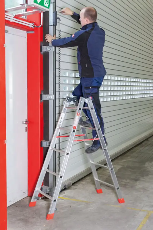 euroline Stehleiter PREMIUM Alu 2x4 Sprossen Garantierte Lieferung