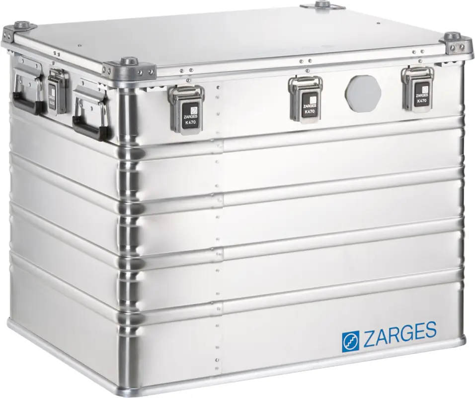 Letzte Chance ZARGES Alubox K 470 IP 65 Universalkiste 239 Liter