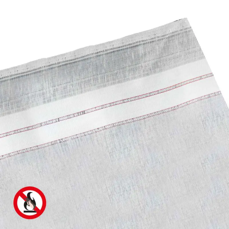 hawego Sandstrahlnetz N140 B1 - 3,20 x 50,00 m weiss Heißes Angebot