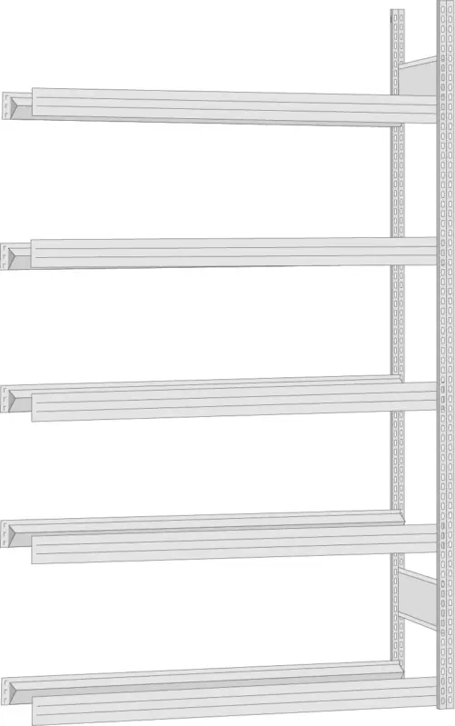 Regalwerk Felgenregal Anbaufeld 2500 x 1695 x 300 mm Sonderangebot
