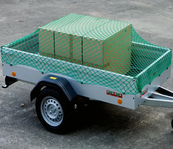 Huck Anhängernetz rhombisch MW 45 Ø 2,5 mm - 1,50 x 2,70 m grün Sonderaktion