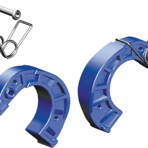 Bestpreis Layher Fahrgerüst Finger 42 mm Paar blau