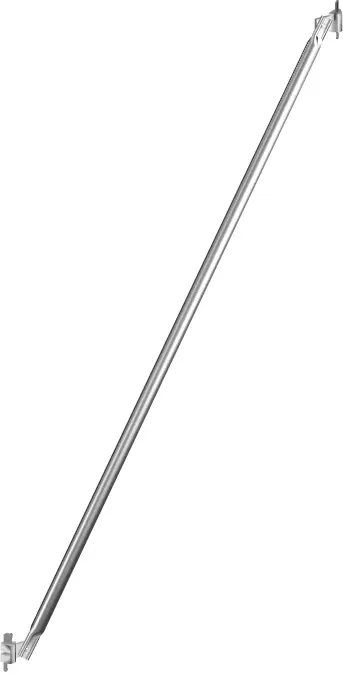 Markenware Layher Allround O-Horizontalriegel Stahl 1,57 x 1,09 m