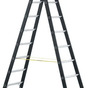 Echt ZARGES Leiter Stehleiter Megastep B - 2x8 Sprossen
