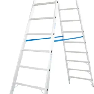 Solange Der Vorrat Reicht Krause Alu-Sprossendoppelleiter 2x12 Sprossen