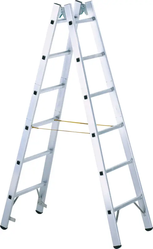 Heißes Angebot ZARGES Leiter Stehleiter Coni B - 2x5 Sprossen
