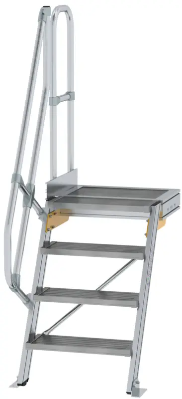 Günzburger Podesttreppe 60° 4 Stufen - 600 mm breit Letzte Chance