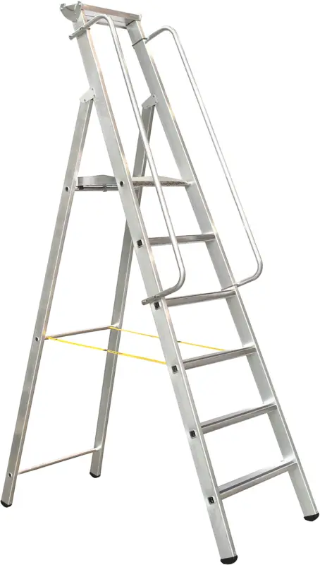 ZARGES Stufen Stehleiter Meistertritt S - 5 Stufen Neue Ware