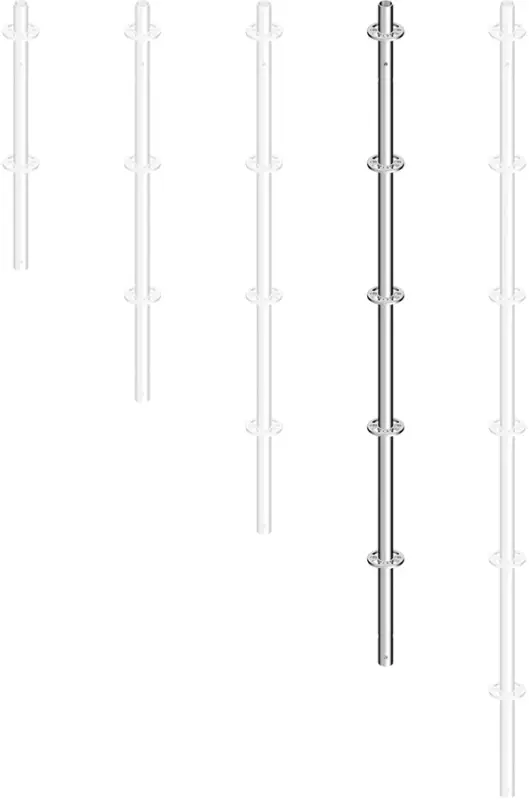 Layher Allround Stiel Alu 2,50 m Meistverkauft