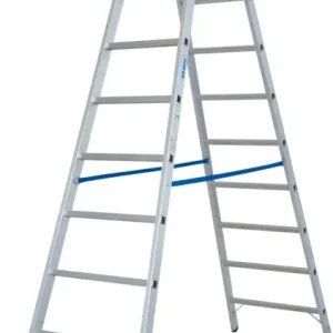 Krause Alu-Sprossendoppelleiter 2x10 Sprossen Top-Preis