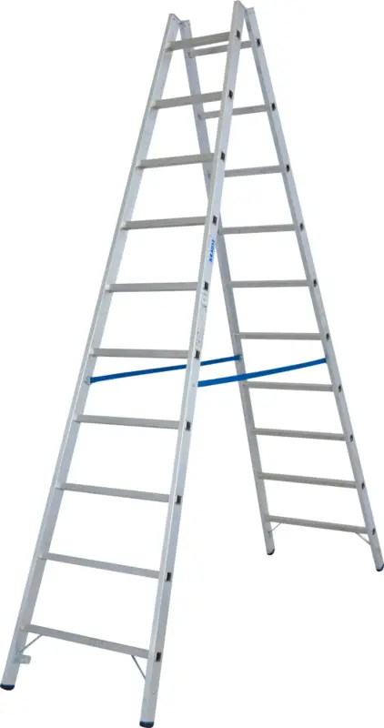 Krause Alu-Sprossendoppelleiter 2x10 Sprossen Top-Preis
