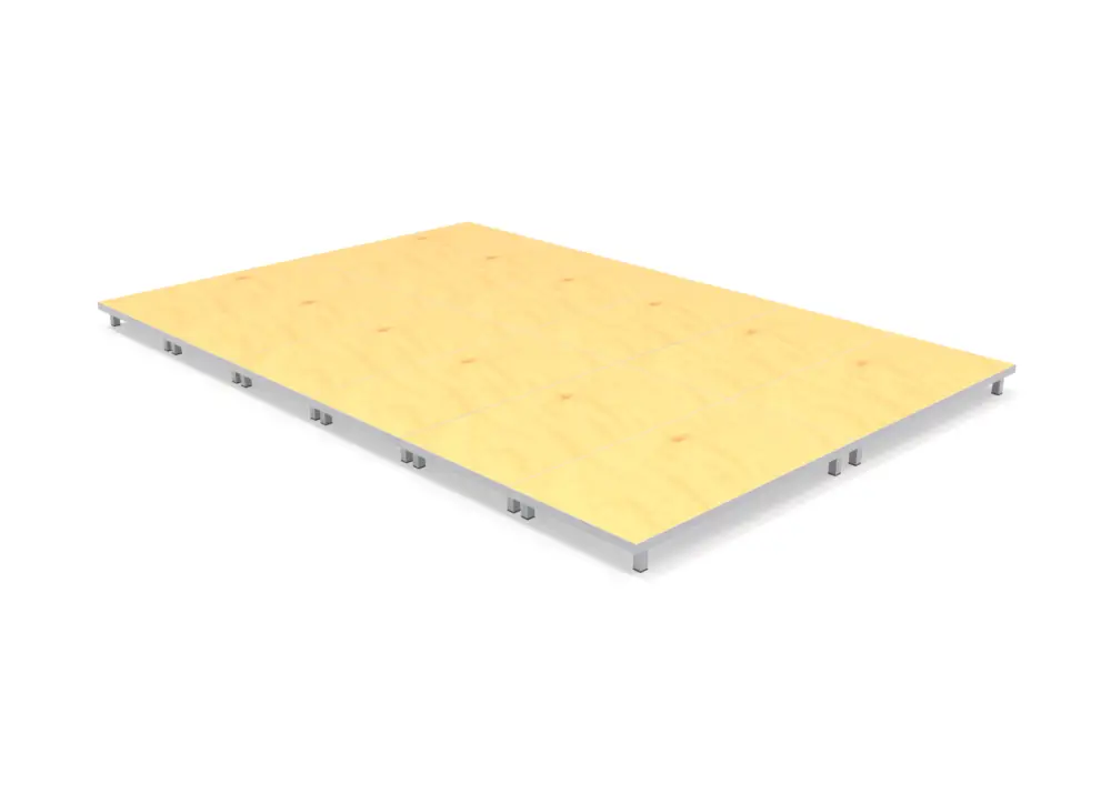 Bütec Eventbühne Indoor 6 x 4 m hawego i20 Preis Gesenkt