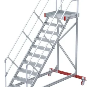 Billig euroline Wartungsbühne 45° 11 Stufen - 800 mm