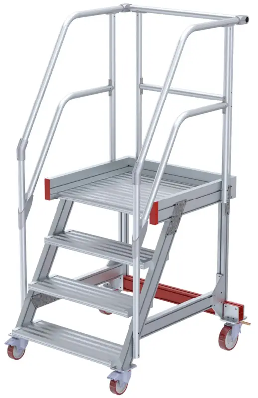 Preisreduziert euroline Wartungsbühne 60° 4 Stufen - 1000 mm