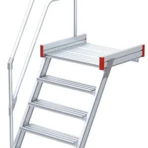 Bestpreis euroline Podesttreppe 60° 5 Stufen - 800 mm