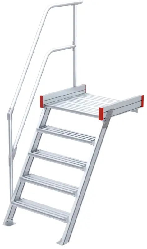Bestpreis euroline Podesttreppe 60° 5 Stufen - 800 mm