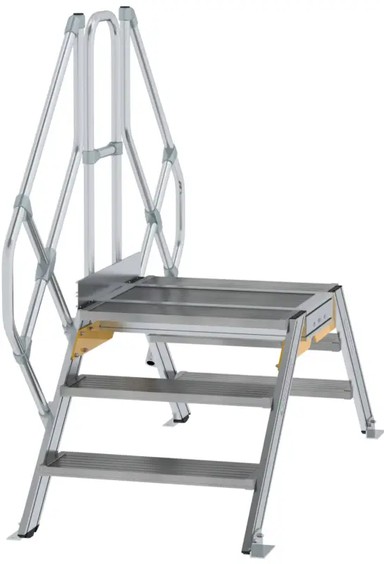 Zertifiziert Günzburger Überstieg 45° 3 Stufen - 800 mm breit