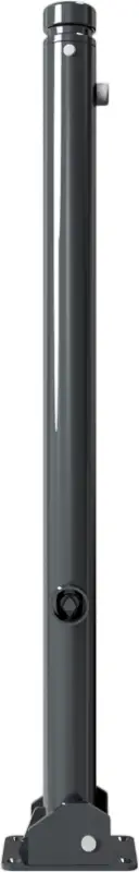 Schake Stilpfosten 464 UDD Ø 60 mm schwarzbraun Markenprodukt