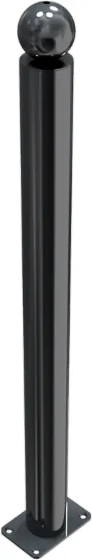 Top-Angebot Schake Stilpfosten 475 OD Ø 76 mm dunkelgrau