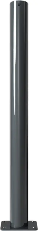 Schake Stilpfosten 4074 OD Ø 76 mm schwarzbraun Neue Kollektion